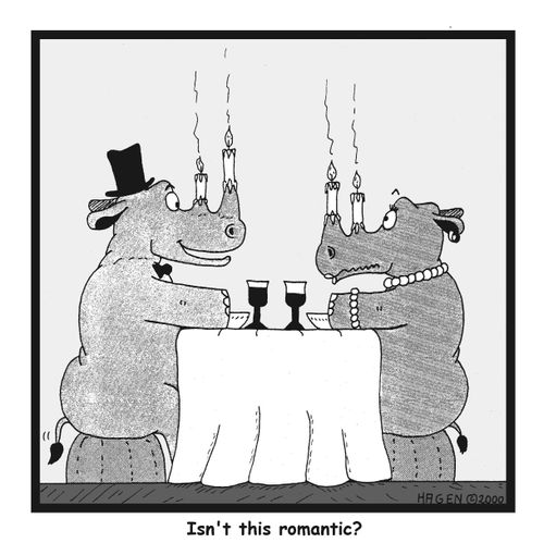 'Isn't this romantic?'