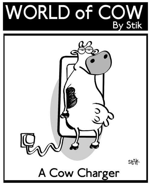 A Cow Charger.