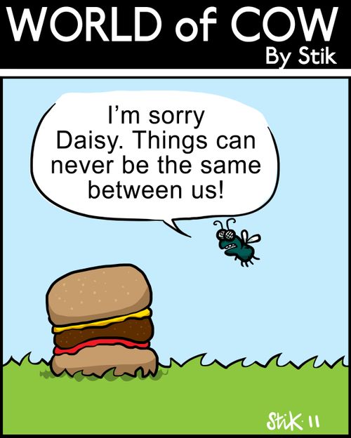 'I'm sorry Daisy. Things can never be the same between us!'