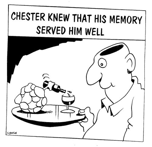 Chester knew that his Memory served him well.