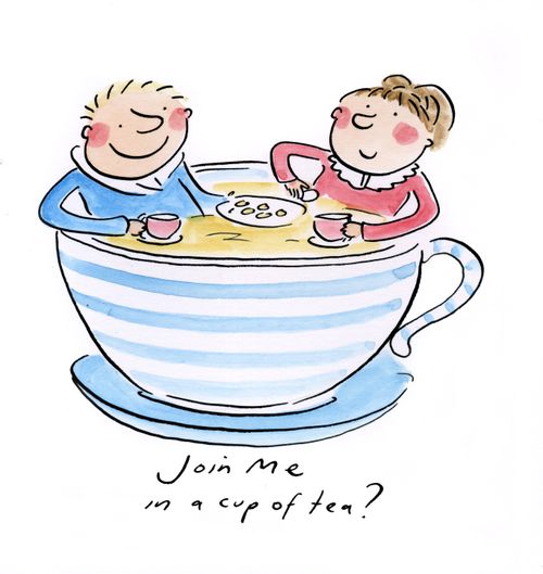Join me in a cup of tea!