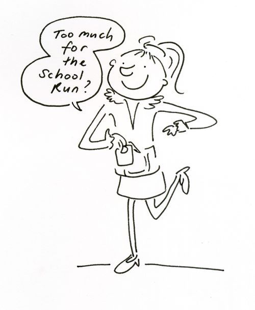 'Too much for the school run?'