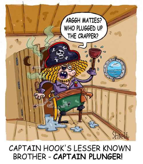 CAPTAIN PLUNGER. Colour