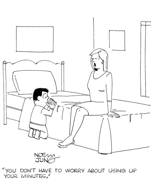 'You don't have to worry about using up your minutes.'