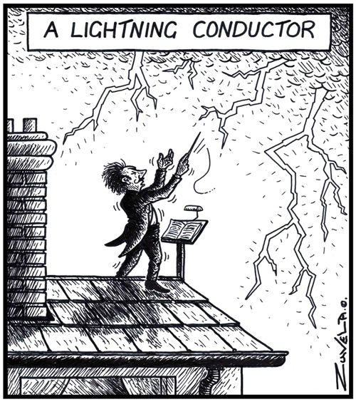 A Lightning Conductor.