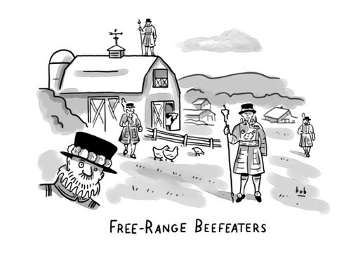 Free Range Beefeaters.