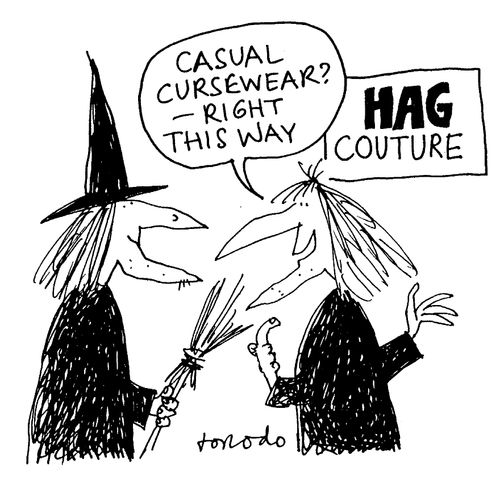 "Casual cursewear? Right, this way."