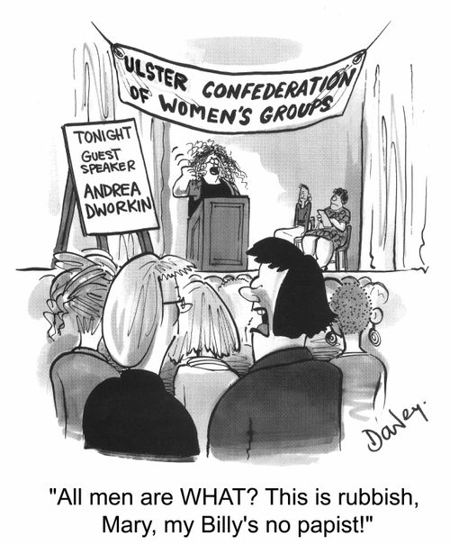 "All men are what?-This is rubbish Mary,my Billy's no papist!"