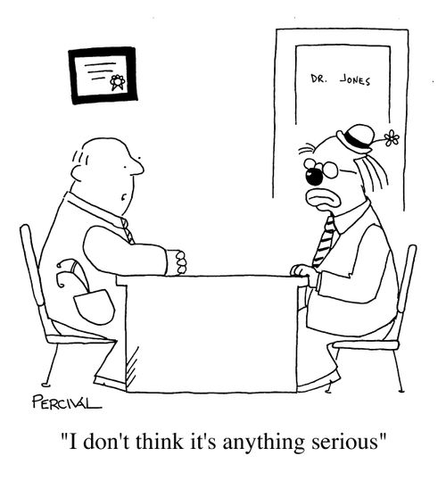 "I don't think it's anything serious"