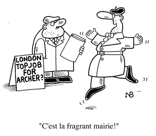 Archer for Mayor - "C'est la fragrant marie."
