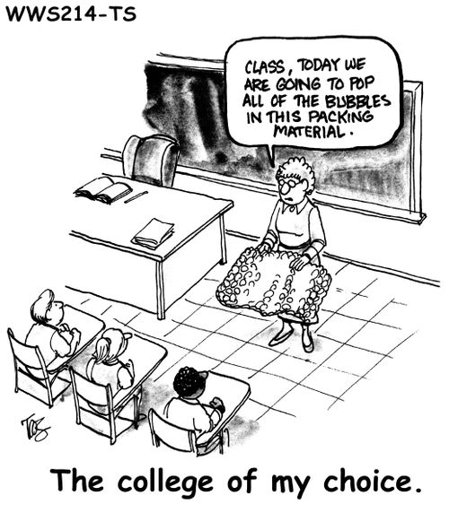 The college of my choice.