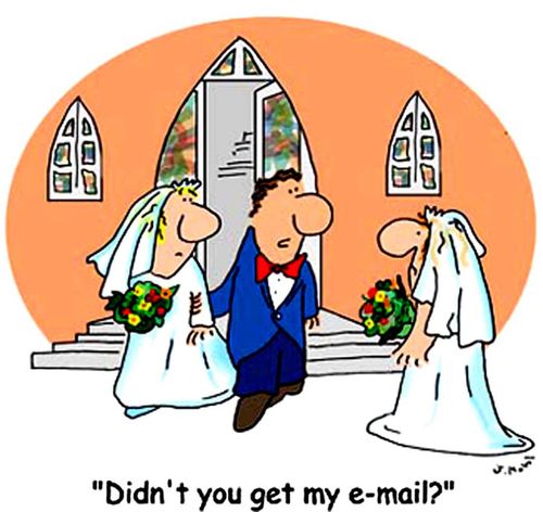 'Didn't you get my e-mail'
