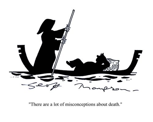 'There are a lot of misconceptions about death.'