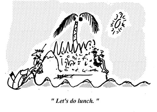 'Let's do lunch.'