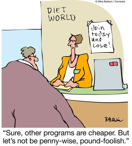 'Sure, other programs are cheaper. But let's not be penny-wise, pound-foolish.'