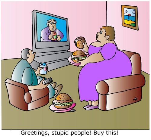 Greetings, stupid people! Buy this!