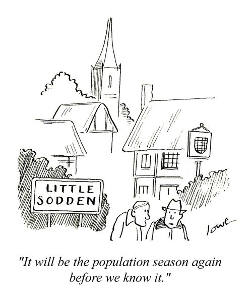 'It will be the population season again before we know it.'