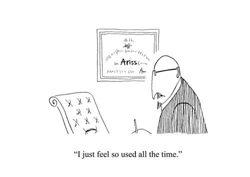 'I just feel so used all the time.'