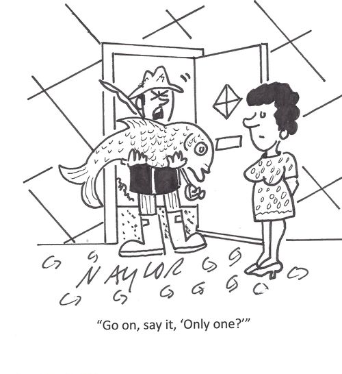 'Go on, say it, 'Only one?''