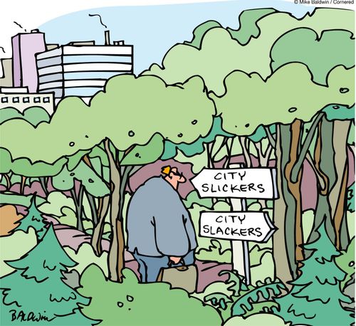 City Slickers. City Slackers.