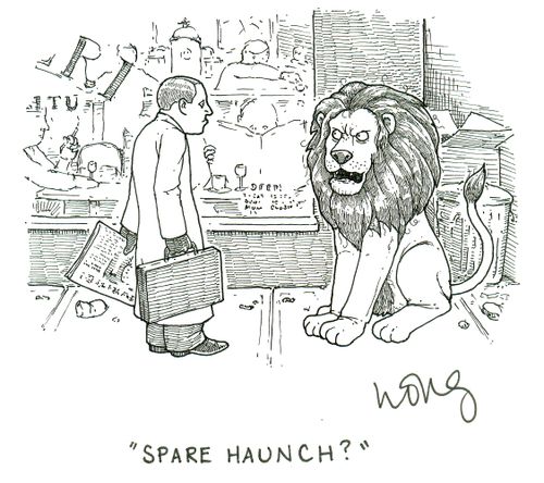 'Spare haunch?'