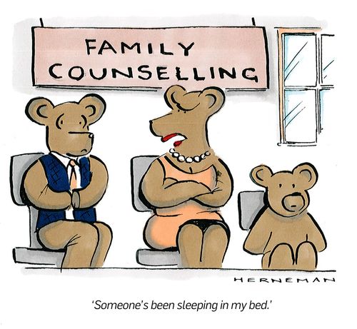 'Someone's been sleeping in my bed.'