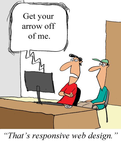 'That's responsive web design.'