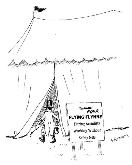 The Four Flying Flynns...