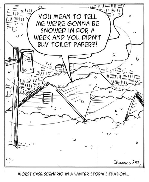 Worst Case Scenario in a winter storm situation...