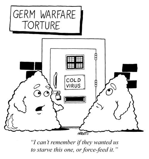 'I can't remember if they wanted us to starve this one, or force-feed it.'