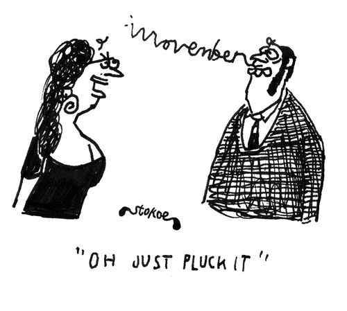 'Oh just pluck it.'