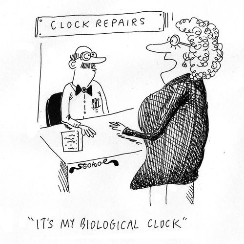 'It's my biological clock.'