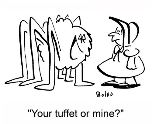 'Your tuffet or mine?'