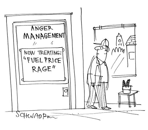 Anger Management - Now Treating Fuel Price Rage.