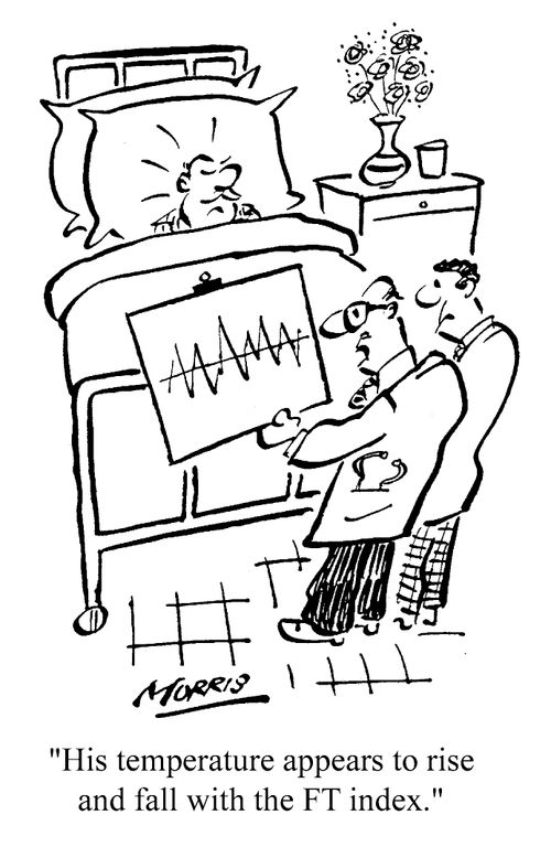 His temperature appears to rise and fall with the FT index