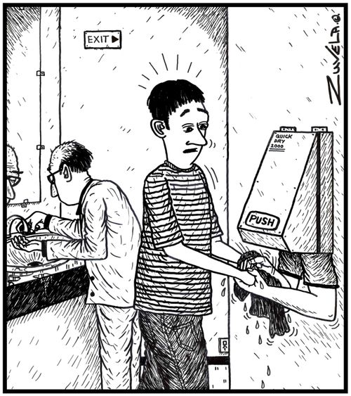 Hand washer.