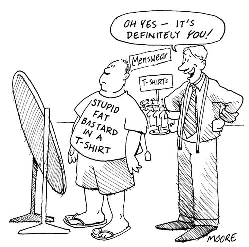 "Oh yes, it's definitely you!"