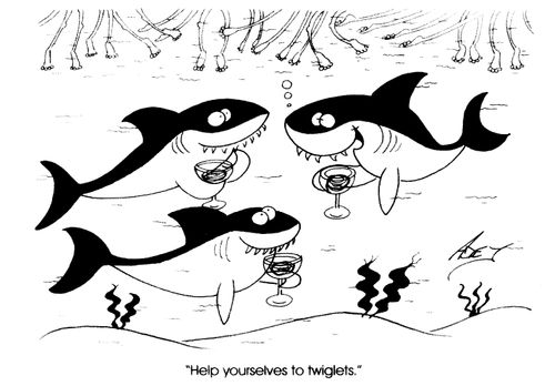 "Help yourself to Twiglets."