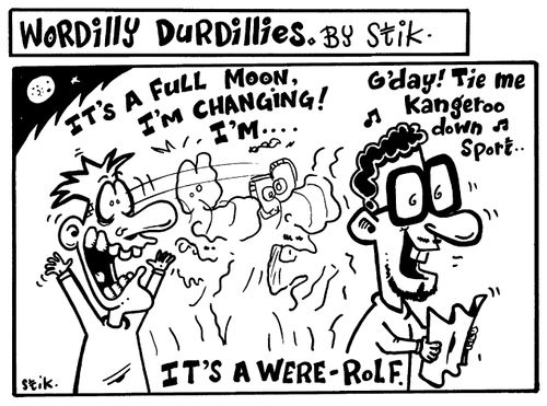 Wordilly Durdillies - Were-rolf