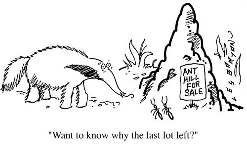 "Want to know why the last lot left?"