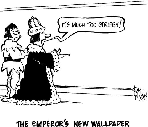 The Emperor's New Wallpaper.