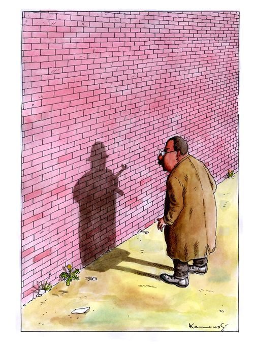 Man's Shadow is a Soldier.