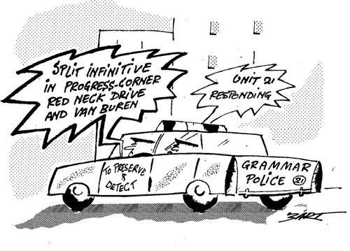 Grammar Police.