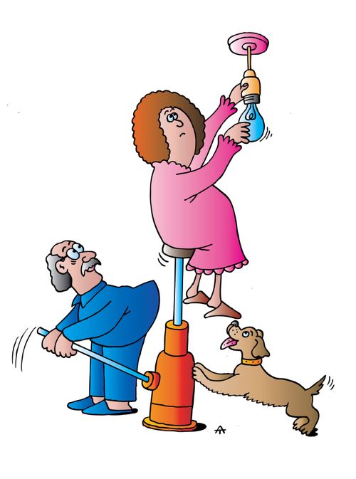 Changing the Lightbulb.