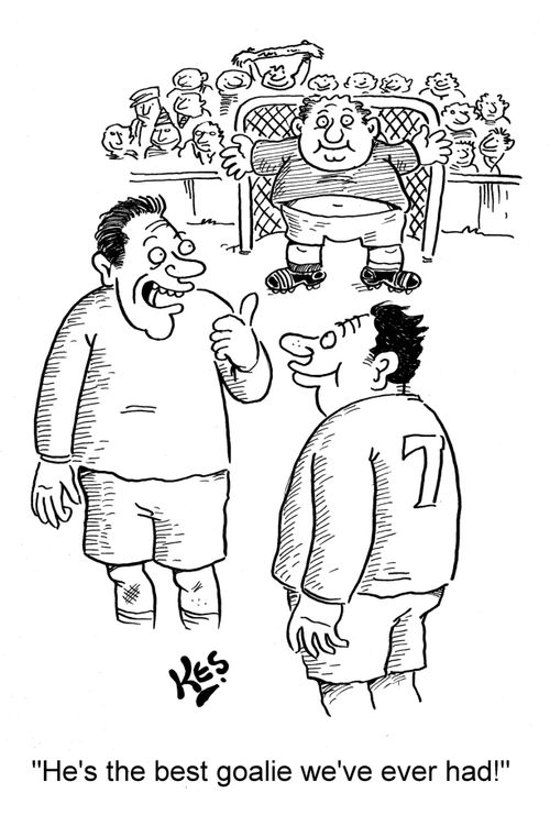 'He's the best goalie we've ever had!'