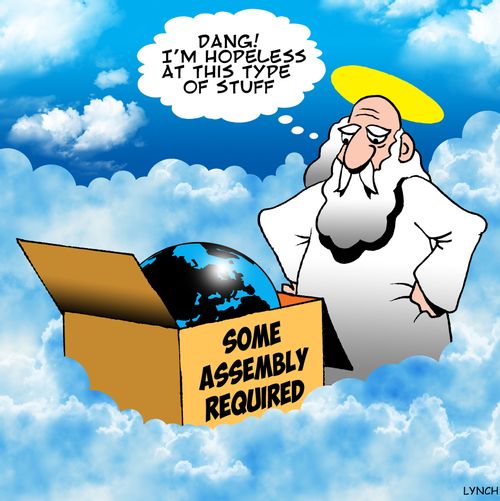 'Dang! I'm hopeless at this type of stuff.'