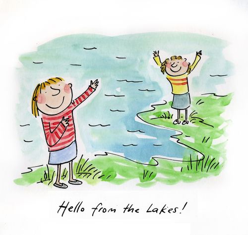Hello from the lakes!