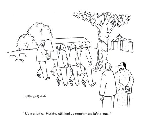 'It's a shame. Harkins still had so much more left to sue.'