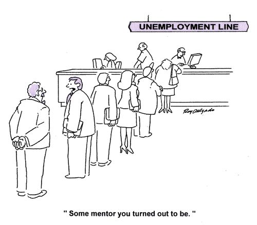 'Some mentor you turned you turned out to be.'