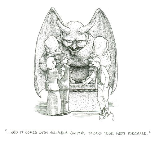 '...And it comes with valuable coupons toward your next purchase.'